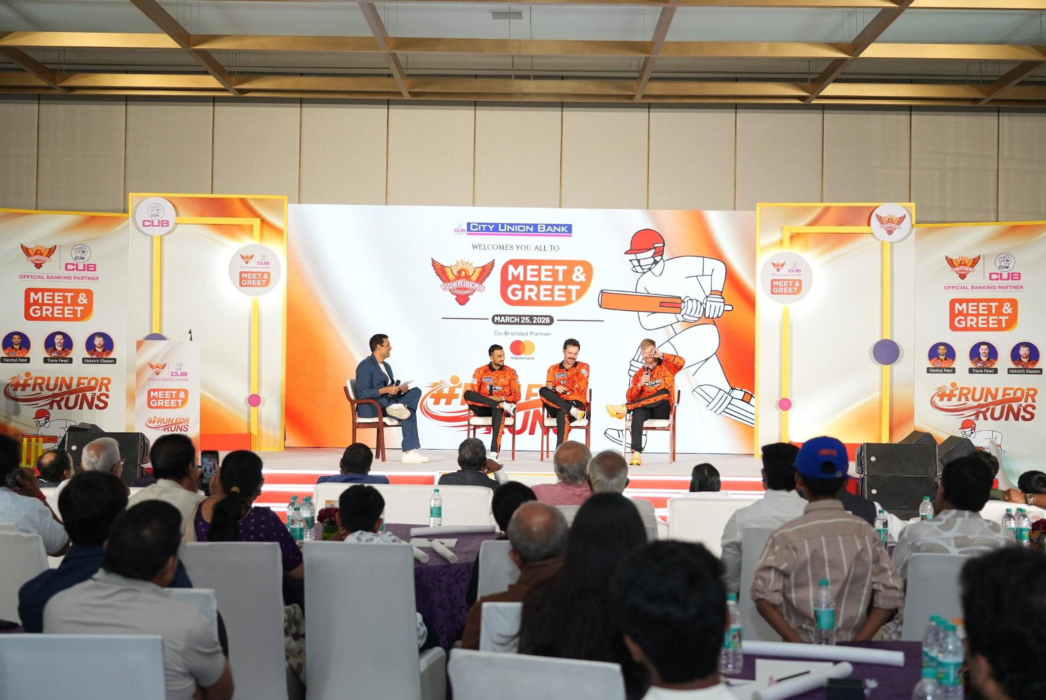 SRH Meet & Greet 2026 Event Branding